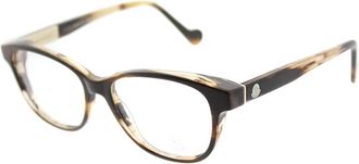 Moncler ML 5014 053 Womens Cat-Eye Eyeglasses 52mm