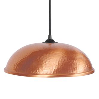 Tosel Suspensi&oacute;n metal Alt.70cm cobre ;Pantalla: cobre