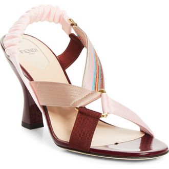 Fendi Colibri Slingback Sandal in Powder Pink at Nordstrom, Size 10.5Us
