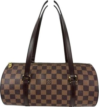 Louis Vuitton Pre-owned Papillon 30 Schoudertas - Dames - Vintage Handtas - Bruin - ONE Size - Leer - Vintage