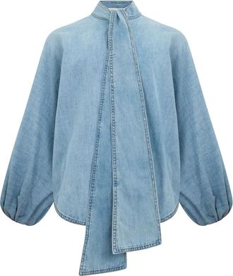 Zimmermann Blouses & Shirts - Dames - Blouses - Blauw - XS - Overhemden