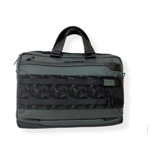 Piquadro Tassen, Heren, Groen, ONE Size, Werk Tas