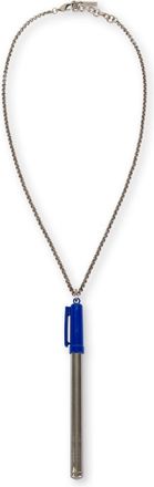 Moschino Collana a catena con pendente - Blu
