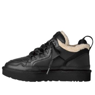 UGG (WMNS) UGG Lowmel Leather Black 1171537-BLK