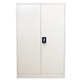 MonsterShop Metal Filing Cabinet 140cm in Grey