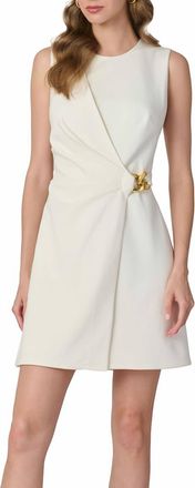 Shoshanna Sleeveless Lily Dress In Ivory