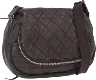Chanel Pre-owned Cross Body Bags, female, Brown, Size: ONE SIZE Pre-owned Vintage Cross Body Bag