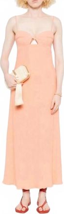 Johanna Ortiz Dream Spinner Dress In Peach