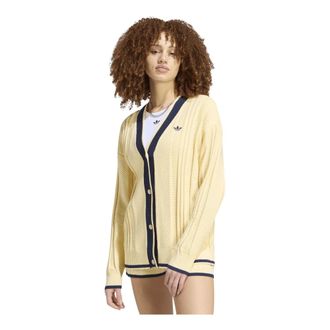 adidas Cardigans - Knitwear - Mujer - Amarillo - XS