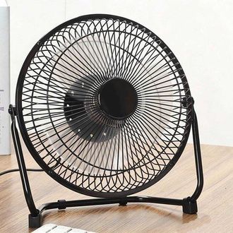 OEM Ventilador Met&aacute;lico De Alta Velocidad De 8 Pulgadas, Dos Velocidades, Inclinaci&oacute;n De 360 Grados, Apto Para Montaje En Pared. Cinco Aspas