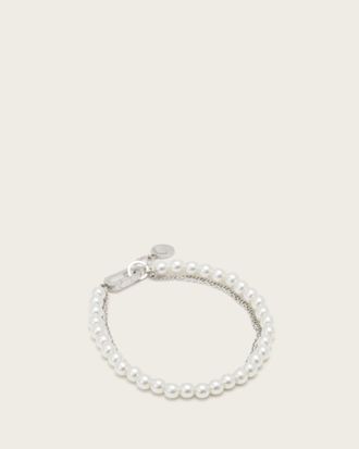 AllSaints Brass/Plastic Nellie Carabiner Closure Bracelet, Size: One Size