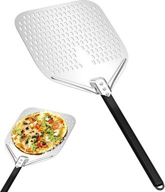 OEM Pala Perforada Para Pizza - Apta Para Levantar Pizzas - 1 Pieza - Aluminio