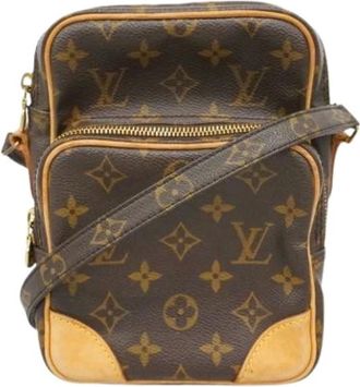 Louis Vuitton Pre-owned Cross Body Bags, female, Brown, Size: ONE SIZE Pre-owned Vintage Shoulder Bag