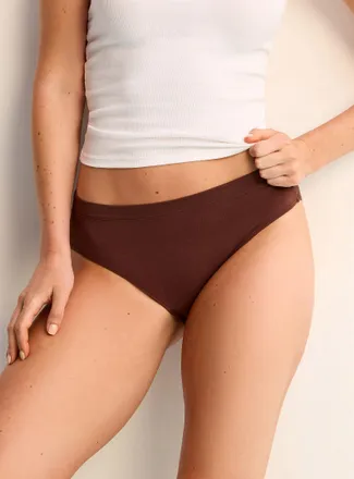 Miiyu Womens Stretch comfort bikini panty Organic cotton & TENCEL TM modal