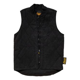 Drew House Cotton Ripstop Mascot Vest Black DR-SS21-58
