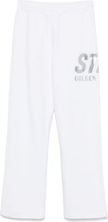 Golden Goose wide track pants - White