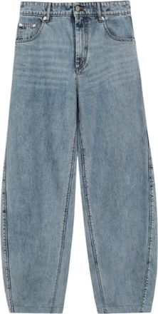Margaux Lonnberg Hedgy Jeans met wijde pijpen - Dames - Loose Fit Jeans - Blauw - W27 - Katoen - Jeans