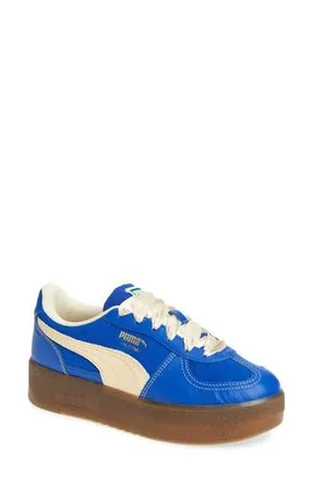 Puma Palermo Elevata Platform Sneaker in Vivid Blue-Haute Coffee at Nordstrom Rack, Size 7.5