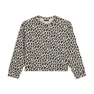 Freddy Felpa donna leopardata girocollo