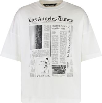 Palm Angels Logo Cotton T-shirt