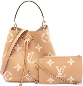 Louis Vuitton 2010s N&eacute;oNo&eacute; MM Monogram tote bag - Neutrals