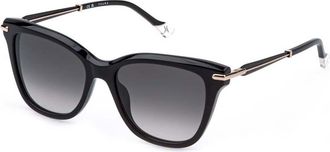 Yalea SYA196 FARZANA 0700 Womens Sunglasses Black Size 54