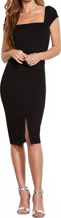 Ali & Jay Moca Midi Dress In Black