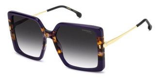 Carrera 3070/S BSU/9O Womens Sunglasses Purple Size 57