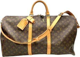 Louis Vuitton Pre-owned Weekend Bags, unisex, Brown, Size: ONE SIZE Pre-owned Weekend Bag