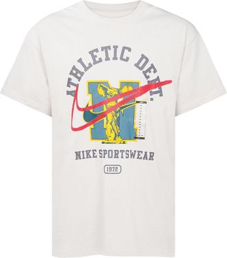 Nike Mens Nike Logo Short Sleeve Light Grey T-Shirt DC2742-072