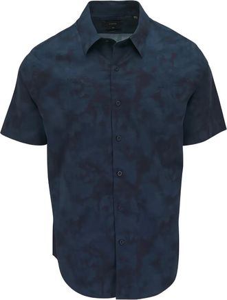 Vince Camicia Rapids a maniche corte - Blu