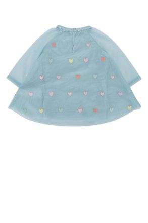Stella McCartney Boys Woven Dress Grigiomulticolor Polyester Abiti