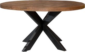 Moloo Mesa de comedor redonda 4 personas D140 cm madera