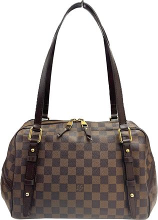 Louis Vuitton Brown Damier Canvas Tote Bag (Pre-Owned)