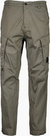 C.P. Company Mens Satin Stretch Lens Cargo Pants - Tan - Size: 34