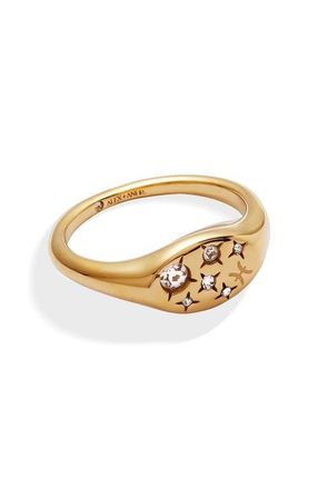 Alex and Ani Zodiac Ring in Gold Pisces at Nordstrom, Size 7