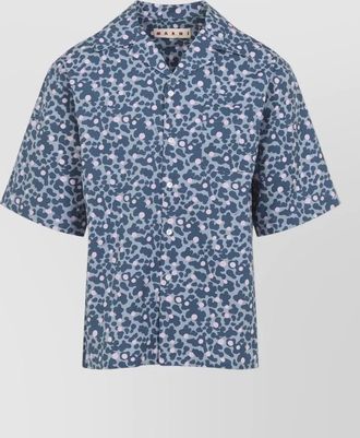 Marni short sleeve shirt all over print