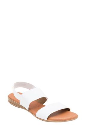 André Assous Nigella Sandal in White at Nordstrom, Size 10
