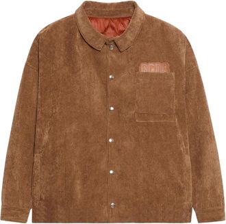 GCDS Gcds, Heren, Jassen, Bruin, Maat: XL Corduroy