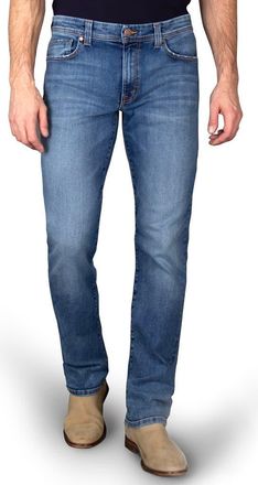 Fidelity Denim Jimmy Slim Straight Leg Jeans in Shasta Blue at Nordstrom, Size 29