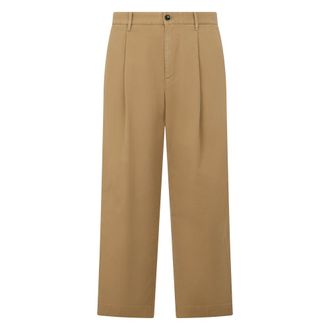 Nine In The Morning Straight Trousers, male, Beige, Size: XL Giulio Squad Trousers