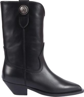 Via Roma 15 Texano Malibu - Dames - Cowboylaarzen - Zwart - 37 EU - Leer - Schoenen
