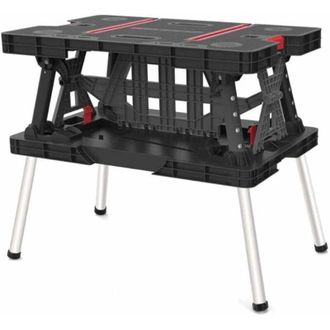 Curver Keter Mesa De Herramientas Plegable 85 X 55,5 X 11,2 Cm Color Negro