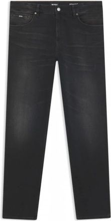 HUGO BOSS Hombre, Vaqueros, Negro, Talla: W33