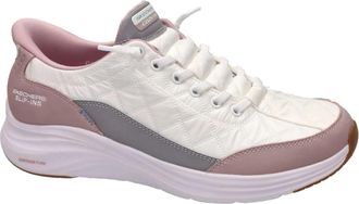 Skechers Slip-Ins Cozy Fit Contour Foam - Dames - Hardloopschoenen - Roze - 38 1/2 EU - Leer - Fitness
