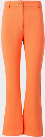 Akris Cali Kickflare Crop Denim Pants