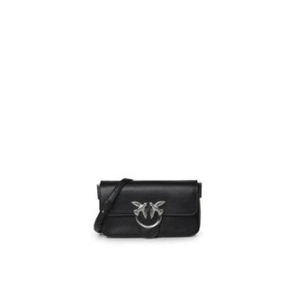 Pinko Love One Mini Slouchy - Bags - Mujer - Negro - ONE SIZE