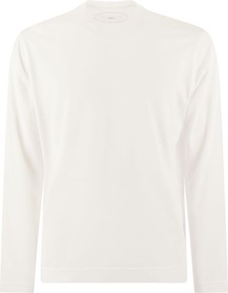 Fedeli Long Sleeved Cotton T Shirt
