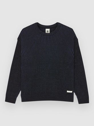 Element 2Tone Rib Cr Maglione blu