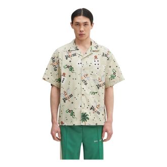 Palm Angels Hombre, Camisas, Multicolor, Talla: L